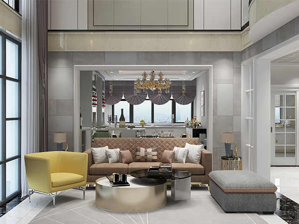 临泉楼中楼装修实景图