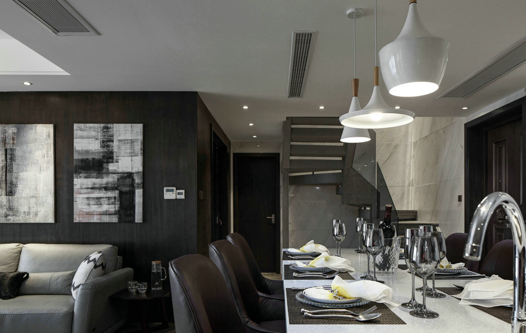 错层装修效果图