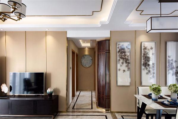 大理新中式客厅装修效果图 大理新中式客厅装修效果图