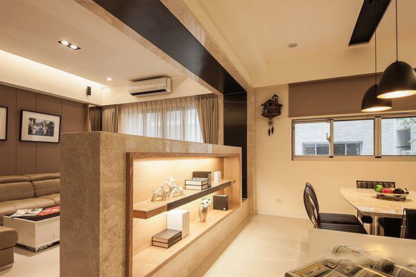 客餐厅隔断设计